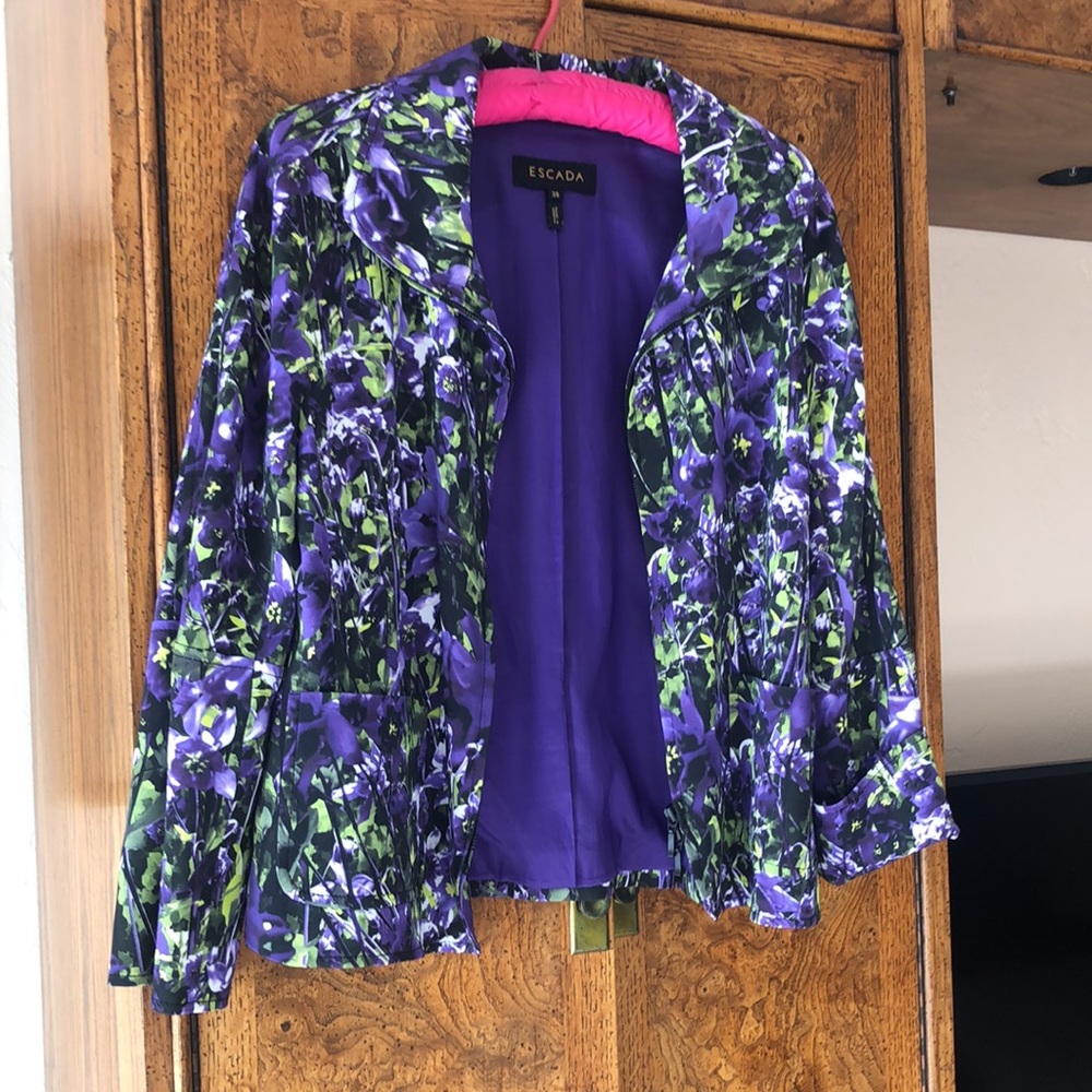 Escada Spring Jacket. Vibrant Colors. - image 5